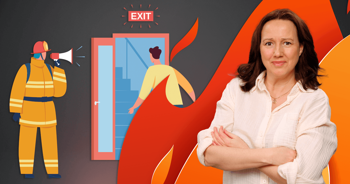 Kurs i brannvern med Karine Einang