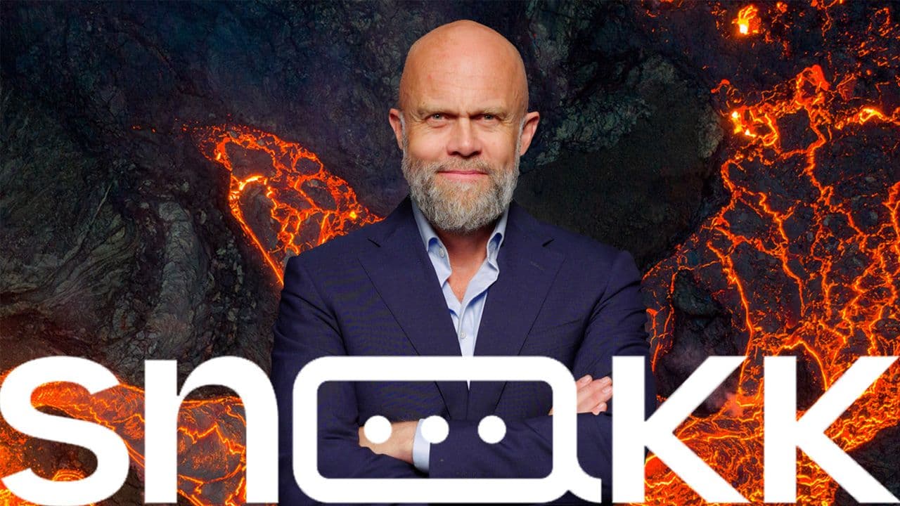 Videocation lanserer konseptet SNAKK. Først ut er Erik Bertrand Larssen.